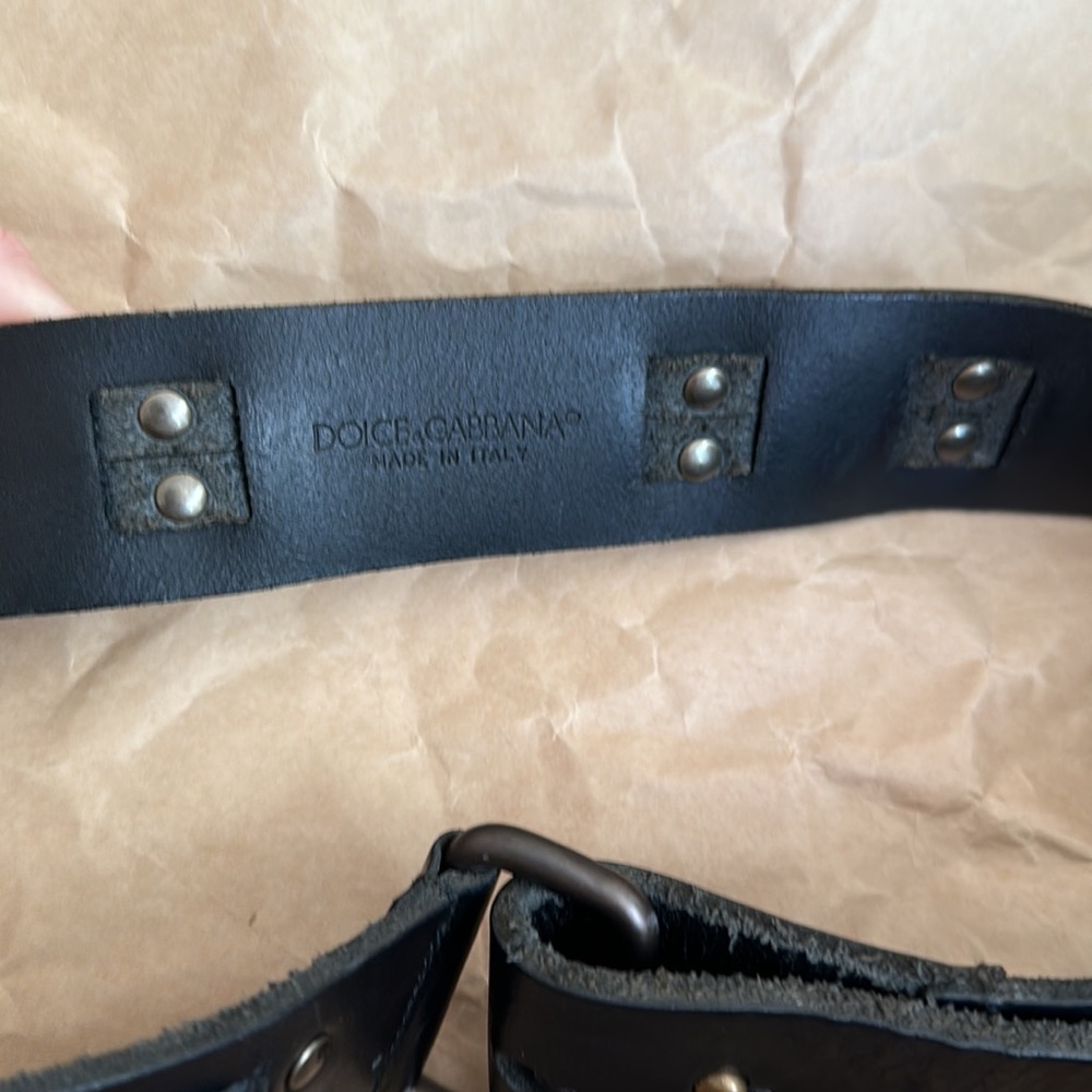 DOLCE AND GABBANA belt. - Picture 1 of 11